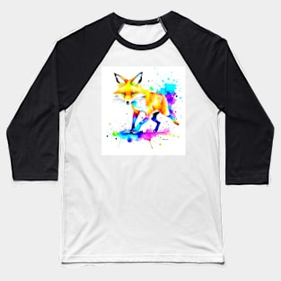 Foxie Fox the Explorer Baseball T-Shirt